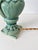 Ceramic 1930s Japanese Dimiuitive Celadon Glaze Japanese Urn Shaped Lamp For Sale - Image 7 of 14