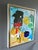 Mid-Century Modern 'Chromatic Constellation' Vintage Swedish Original Abstract Oil Painting, Framed For Sale - Image 4 of 13