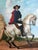 Baroque Large Antique Signed European Equestrian Portrait Oil Painting Late 19th Century For Sale - Image 3 of 17
