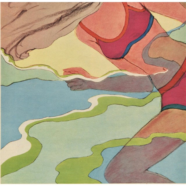Mid-Century Modern 1967 Bathing Suit Design Print Antonio Lopez For Sale - Image 3 of 3