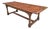 Oak Refectory Kitchen Farmhouse Dining Table, 1920s For Sale