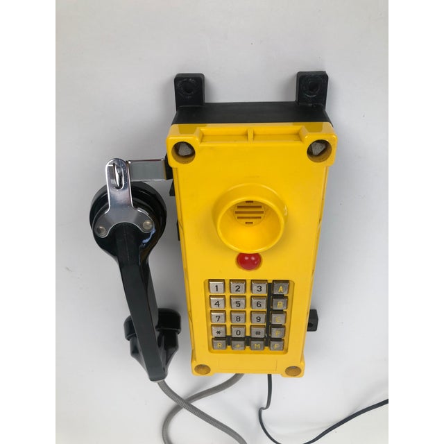 Industry Wall Mount Telephones in Bright Yellow from Tesla, 2004, Set of 2 For Sale - Image 4 of 18