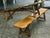Brutalist Benches in Blond Elm from Aranjou, France, 1960s, Set of 2 For Sale - Image 15 of 18