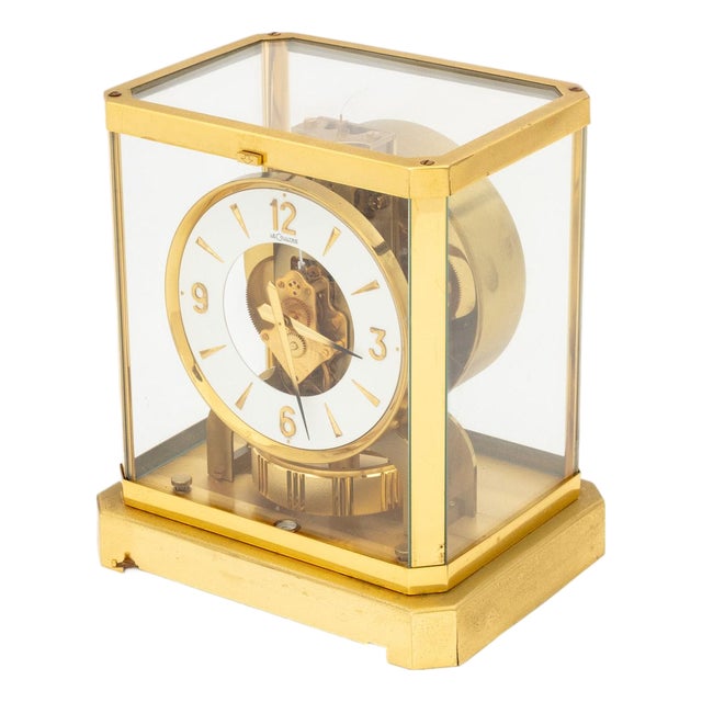 Jaeger-LeCoultre Atmos Perpetual Motion Brass Clock For Sale
