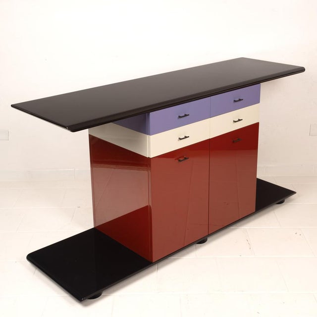 Small Kinu Sideboard by Motomi Kawakami for Arflex, 1980s For Sale - Image 18 of 18