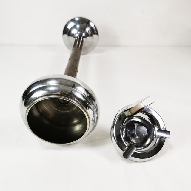 Art Deco Floor Ashtray, Belgium, 1930s For Sale - Image 12 of 15