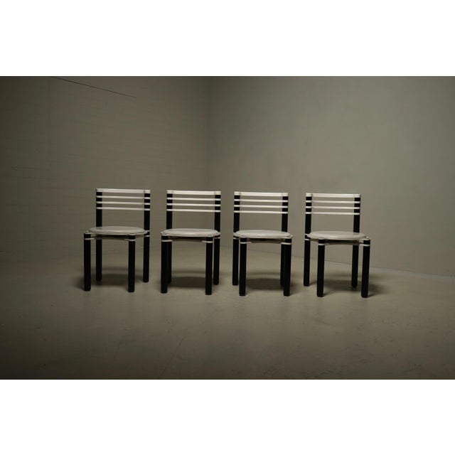 Dining Chairs Model 6800 by Kurt Thut for Dietiker, 1980s, Set of 4 For Sale - Image 6 of 15