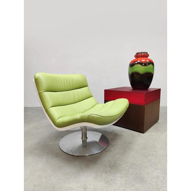 1970s Vintage Wooden and Acrylic Lightbox Side Table, 1970s For Sale - Image 5 of 6