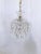 Transparent Vintage Layered Chandelier With Cut Glass Dish For Sale - Image 8 of 8