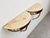 Metal Mid-Century Modern Marble and Brass Wall-Mounted Nightstands, Italy, 1950s, Set of 2 For Sale - Image 7 of 10