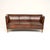 An absolutely stunning and extremely well made vintage Danish cabinetmaker leather sofa. This was recently imported from...