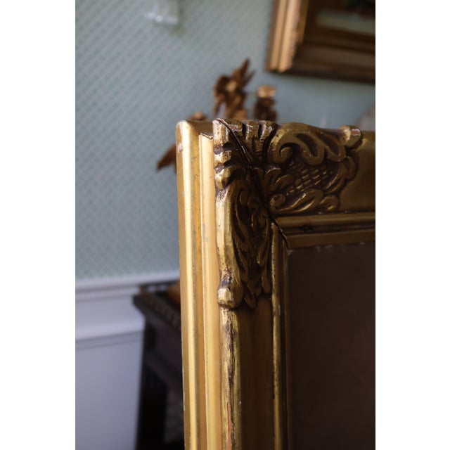 1952 Kenzo Nakamori Signed Oil Portrait of a Woman in Ornate Giltwood Frame For Sale - Image 14 of 18