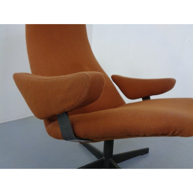 Contourett Roto Swivel Chair by Alf Svensson for Dux, Sweden, 1960s For Sale - Image 13 of 14