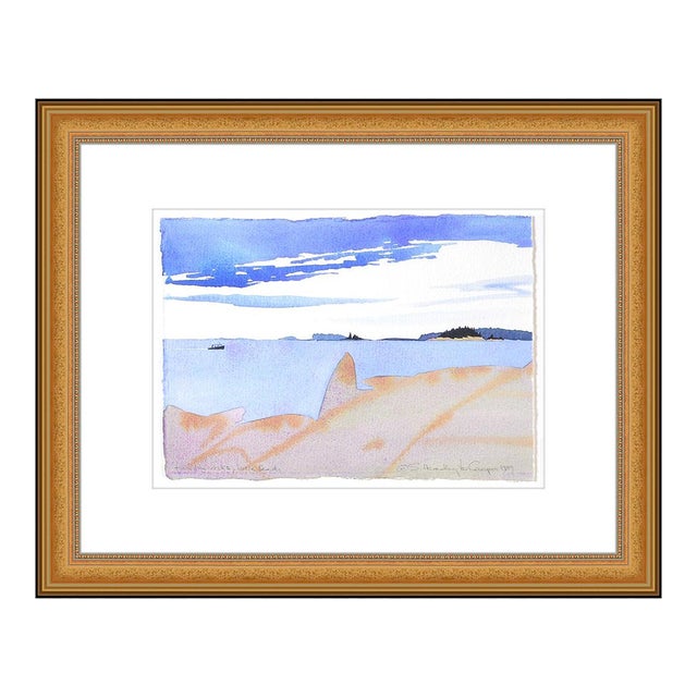 Late 20th Century From the Rocks, Lucia Beach, Susan Headley Van Campen For Sale