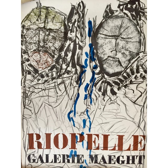 Vintage Mid-Century French Galerie Maeght Exhibition Posters - Mixed Artists & Sizes, Set of 4 For Sale - Image 13 of 14