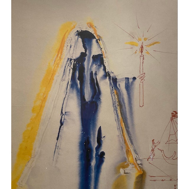 Salvador Dalí lithograph 限定175 Salvador Dali WAILING WALL Facsimile Signed Limited Edition
