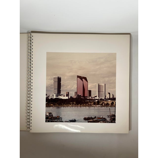 Contemporary 1980s Illustrated Elephant Folio, Skidmore Owings & Merrill, Architects Master Plan Proposal - "Twin Towers", Singapore - 1 Book For Sale - Image 3 of 15