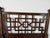 1970s 1970s Baker Hollywood Regency Style Walnut Fretwork King Size Headboard For Sale - Image 5 of 13