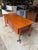 Beautiful Danish modern executive desk designed by Arne Vodder, made in Denmark (marked) in the 1960’s. The top, drawers...
