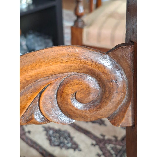 Charles X Style Armchairs in Wood, Early 1900s, Set of 2 For Sale - Image 18 of 18