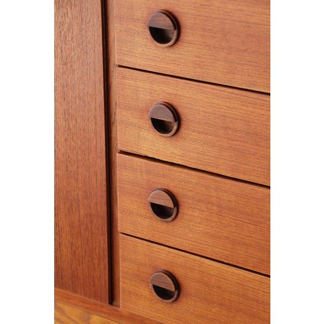 Vintage Scandinavian Teak Sideboard, 1960s For Sale - Image 10 of 17