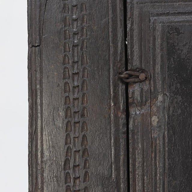 Antique Rustic Farmhouse Spanish Oak Cabinet, 1600s For Sale - Image 4 of 18