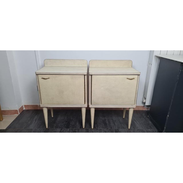 Bedside Tables attributed to Umberto Mascagni, 1950s, Set of 2 For Sale - Image 14 of 14