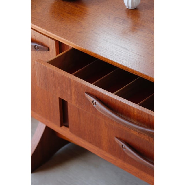 Vintage Teak Sideboard from Beautility, 1960s For Sale - Image 16 of 18