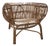 1960s Mid Century Modern Rattan Chair For Sale