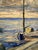 Scandinavian School, Port with Moored Sailboats, 1950s, Oil on Panel, Framed For Sale - Image 8 of 14