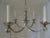 A beautiful polished nickel 4 light chandelier Model MS5025PN by renowned designer Michael Smith With an original retail...