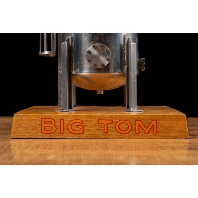 Brown Mid-20th Century “Big Tom” Industrial Storage Tank Salesman Sample For Sale - Image 8 of 10