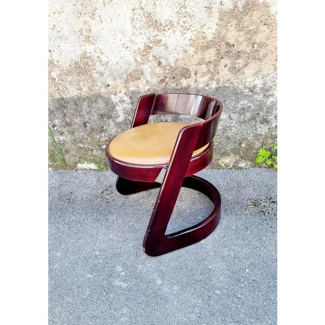 Mid-Century Stool from Mario Sabot, Italy, 1970s For Sale - Image 9 of 11