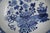 18th Century Qianlong Chinese Blue and White Porcelain Barber Dish For Sale - Image 3 of 8
