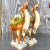 Late 20th Century Vintage Boho Tri Colored Sancai Glazed Tang Camels - a Pair For Sale - Image 5 of 9