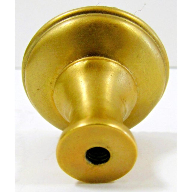 Metal 1990s Pair Pe Guerin or Sherle Wagner Louis Gold Brass Door Cabinet Pulls For Sale - Image 7 of 7