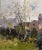 Eugene Galien-Laloue 19th C. French River Landscape Painting Signed J. Lievin for E. Galien-Laloue For Sale - Image 4 of 12