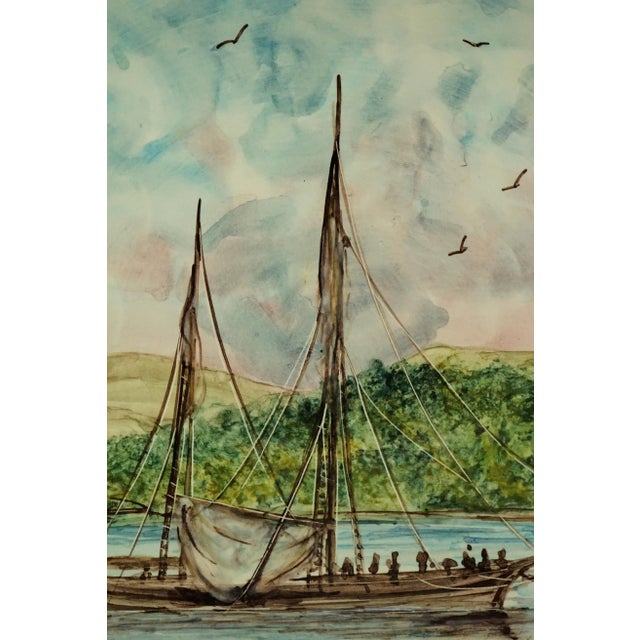 Ceramic Vintage Italian Porcelain Ceramic Plate by Pozzo Garitta, 1940s For Sale - Image 7 of 18