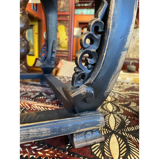 Early 20th Century Chinese Carved Armchairs - a Pair For Sale - Image 12 of 13