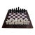 Vintage Italian Marble Chess Board For Sale