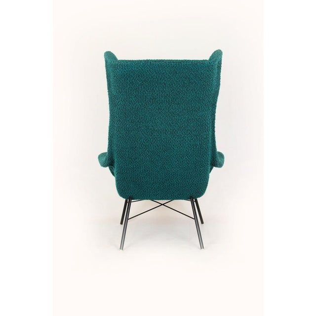 Wingback Lounge Chair by Miroslav Navrátil, Czechoslovakia, 1960s For Sale - Image 17 of 18