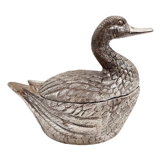 Vintage Duck-Shaped Ice Bucket by Mauro Manetti, Italy, 1970s For Sale