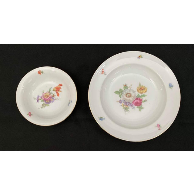 1980s Exceptional Set of Furstenberg “Ancestral Dresden” China - 71 Pieces For Sale - Image 9 of 16