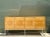 Bernhardt Vintage Bernhardt “Flair” Burl Wood Credenza on Chrome Base For Sale - Image 4 of 12