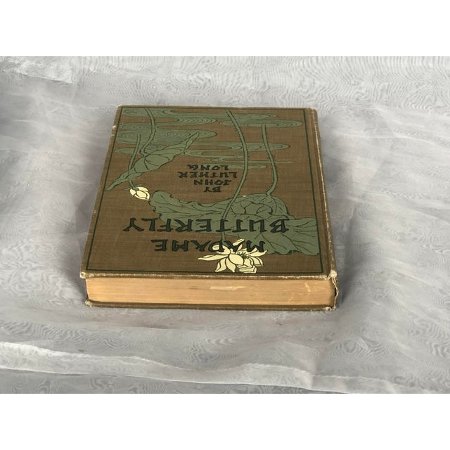 Textile Antique Decorative Book For Sale - Image 7 of 12