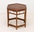 Late 20th Century Bamboo Hexagonal Occasional Table For Sale - Image 5 of 7