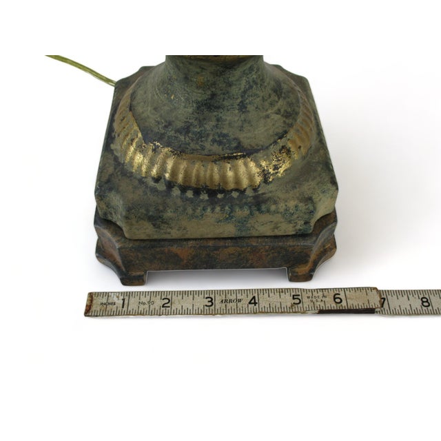 Vintage Fredric Cooper Vase / Urn Table Lamp For Sale - Image 10 of 10