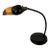 Late 20th Century Kovacs Style Tropical Toucan Ceramic Head Desk Lamp For Sale