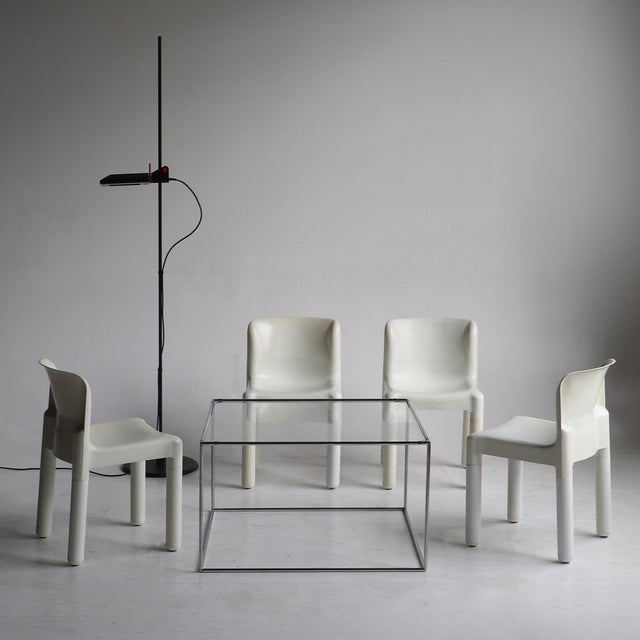 Black 1980s Tronconni Floor Lamp by Raul Barbieri and Giorgio Marianelli For Sale - Image 8 of 12