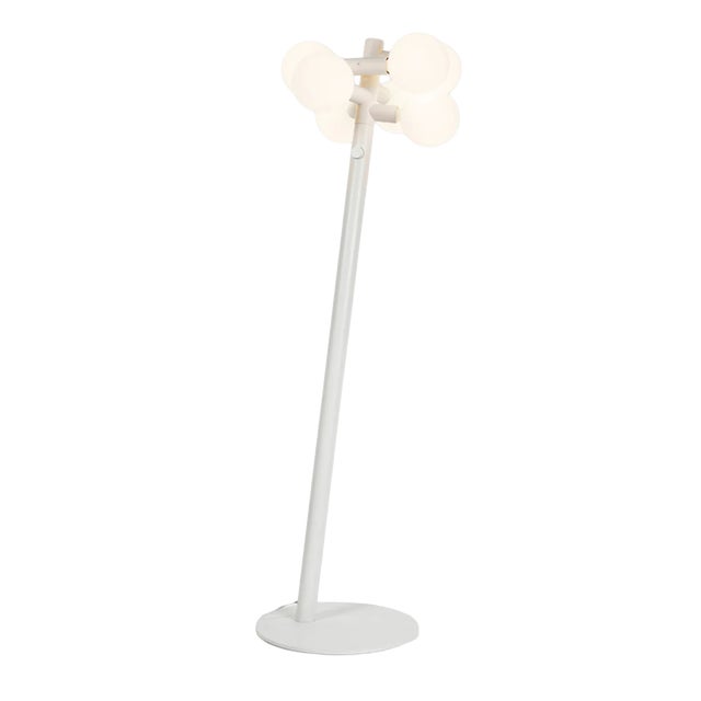 White Echo Collection Floor Lamp by David Weeks for Tala Atelier, 2010s For Sale